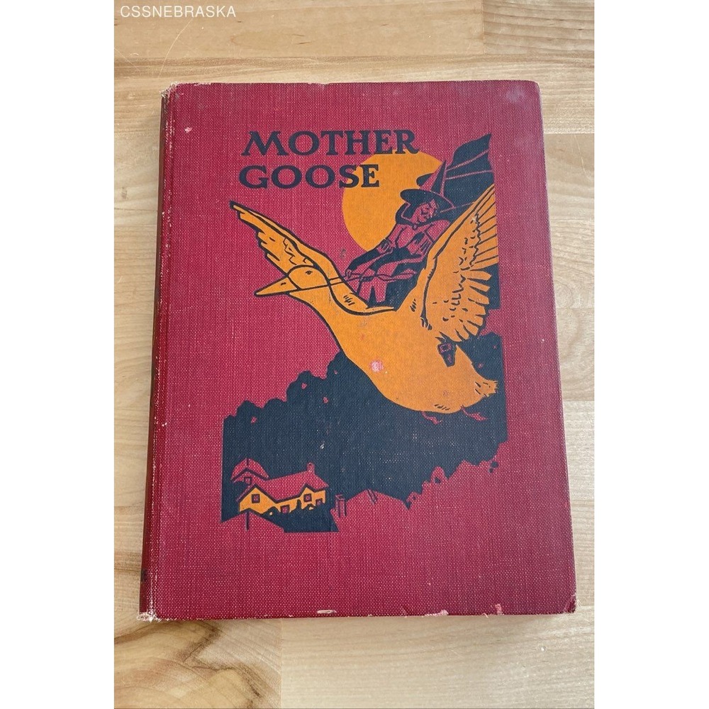 1920 Mother Goose Vintage Book